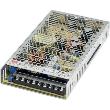 Alimentatore Meanwell 200W Per Strip Led 24V Trasformatore RSP-200-24