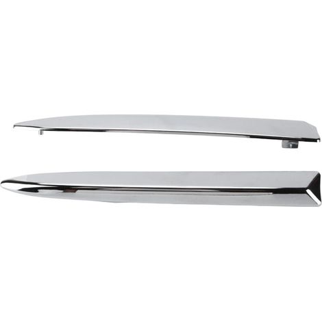 – Embellecedor cromado para la moldura superior del parachoques delantero del FIAT 500 2007-2015 – Material ABS duradero – Ajuste perfecto según las especificaciones originales – 735455041-Crezuo