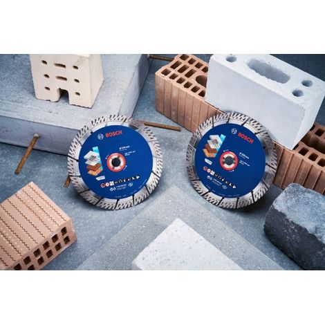 Disco de corte Bosch expert multimaterial 230 mm pack 2