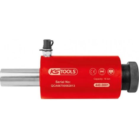 Cilindro idraulico KS Tools capacità di sollevamento 16 tonnellate