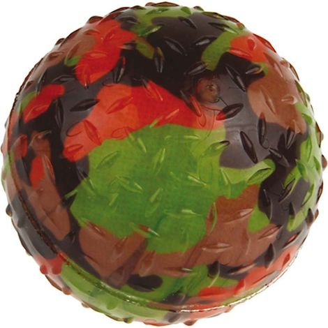 Jouet boule en plastique TPR Fuxtreme avec couineur pour chiens
