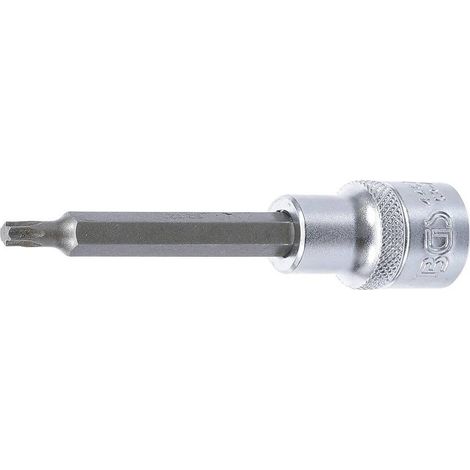 Douille à Embouts 100 mm - 12,5 mm (1/2) Profil Torx T27 - Précision et Robustesse, Acier - D-Work (1/5)