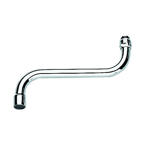 Grohe - S-Auslauf für Küchen-Wandbatterien, verchromt 13051000 (1/4)