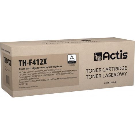 ACTIS TH-F412X - Reemplazo de cartucho de tóner amarillo para HP 410X, 5000 páginas