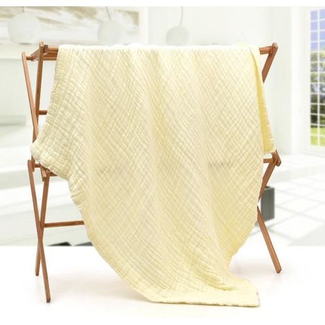 Serviettes de plage couverture de coton pour couleur lisse 105105 m135 (1/4)
