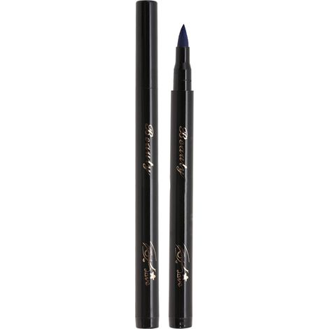 Eye-liner liquide bleu étanche longue tenue, crayon waterproof pour maquillage des yeux, outil cosmétique précis (1/5)