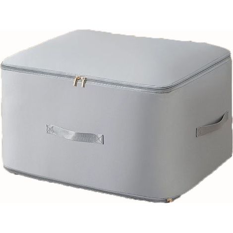 Sac de rangement pour couette de grande capacité, sac de rangement de voyage portable, 544230cm, gris (1/5)