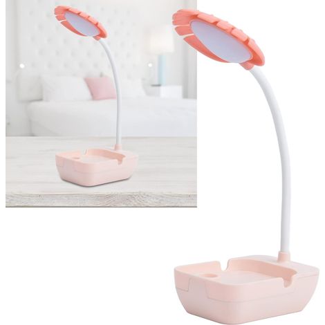 Lampe de bureau, lecture LED rechargeable par USB, col cygne (1/5)
