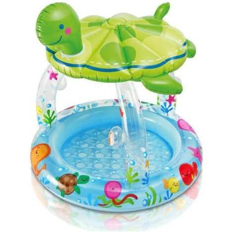 Piscine gonflable maison intérieure dessin animé baignoire piscine hors sol (1/4)