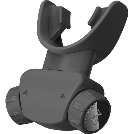 Appareil respiratoire réglable, entraîneur de respiration portable avec deux embouchures et résistance indépendante pour l’entraînement respiratoire (1/4)