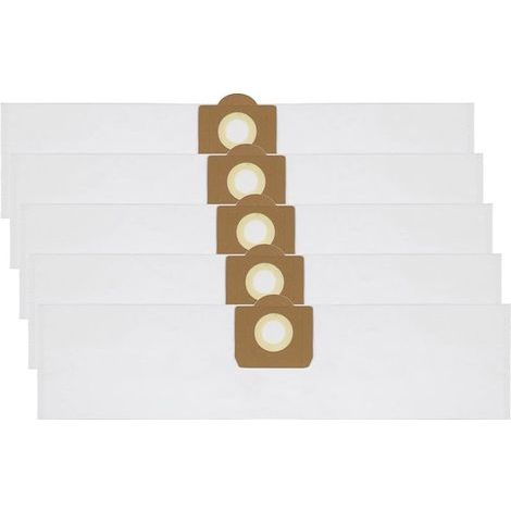 Sacs à Poussière pour Titan TTB350 TTB351VAC TTB430VAC TTB775VAC TTB776VAC Aspirateurs (Lot de 5) (1/5)