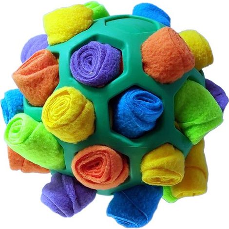 Tapis de détection de présence pour chien - Balle - Vert - Jouets pour chien - Tapis à lécher - Gamelle anti-gloutonnerie - Tapis d'entraînement - Tapis de dressage - Jouets d'intelligence - Jeu de ré (1/2)