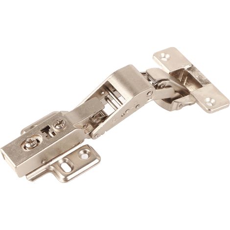 Charnières de porte biseautées à angle de 45 degrés pour armoires de cuisine, charnières à angle de 125 degrés pour cuisine et salle de bain, 35 coupelles (avec rembourrage) (1/5)