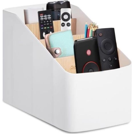 Organiseur de bureau - Non spécifié - Support télécommande - 4 poches - Plastique - Mixte (1/4)