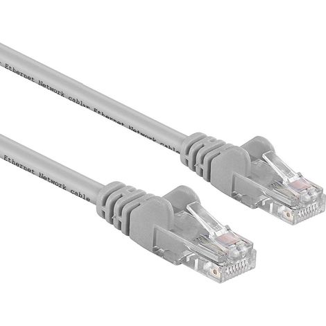 CAVO DI RETE CAT6 GRIGIO MT. 15 (1/4)