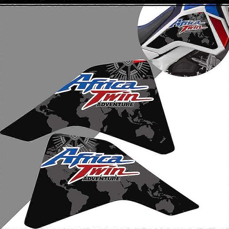 Protections latérales de réservoir pour Honda CRF1100/CRF 1100 L Adventure Adv (kit d'autocollants et de protections de visière) - Modèles 2019, 2020 et 2021. (1/5)