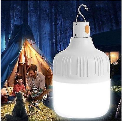 Wiederaufladbare Glühbirne, Hochleistungs-LED-Lampe, Notlampe, USB-Ladefunktion, 350 W (1/5)