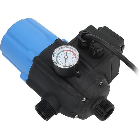 Wasserdichter Wasserpumpen-Druckregler, intelligente Einstellung, Pumpendruckschalter, EU-Stecker 220-240V (1,1KW) (1/5)