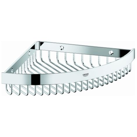 GROHE Portasapone in Acciaio Cromato Selection Cube 40809000 (1/5)