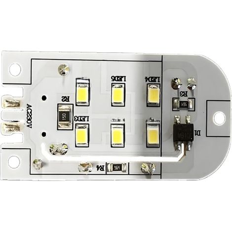 Barre lumineuse LED de rechange pour éclairage de compartiment intérieur, module d'éclairage lumineux économe en énergie pour restaurer la visibilité dans les sections du réfrigérateur (1/5)