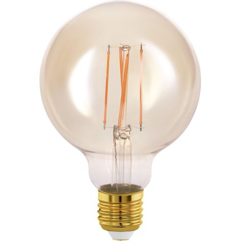 Ampoule LED E27 connectée, G95, ZigBee, contrôlable par (1/5)