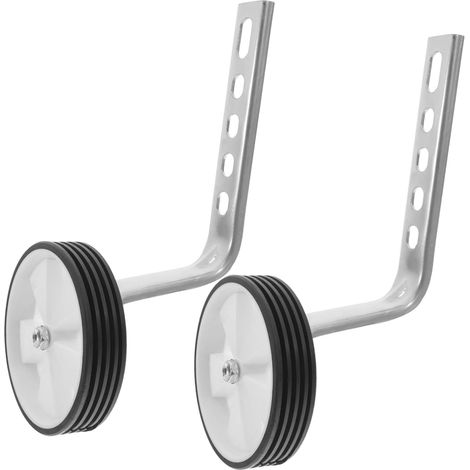 Roue Entraînement pour Vélo Garçon Fille Stabilisateurs Blancs pour Conduite Sécurisée Équilibrée (1/5)