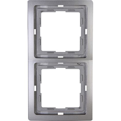 Kopp Abdeckrahmen 2-fach VENEDIG platin, 400243061 Kopp (1/2)