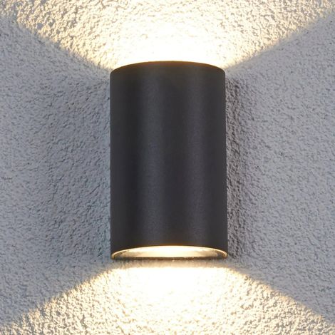 [GEBRAUCHT] B-Ware Lucande Halbrunde Led Außenwandleuchte Jale Terrassenleuchte Gartenleuchte 324