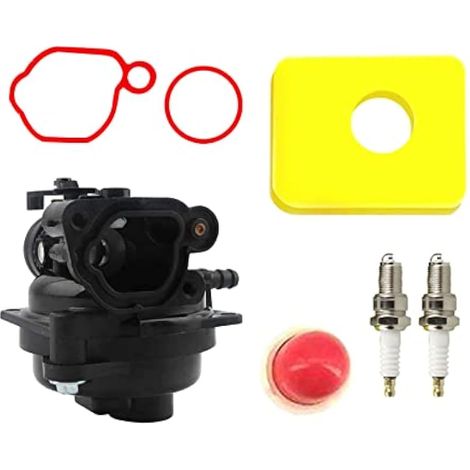 Kit de carburateur 595656 591979 799583 pour moteurs Briggs Stratton 300E 450E 500E 125cc 140cc 08P502 09P602 Remplace le carburateur de tondeuse à gazon (1/5)