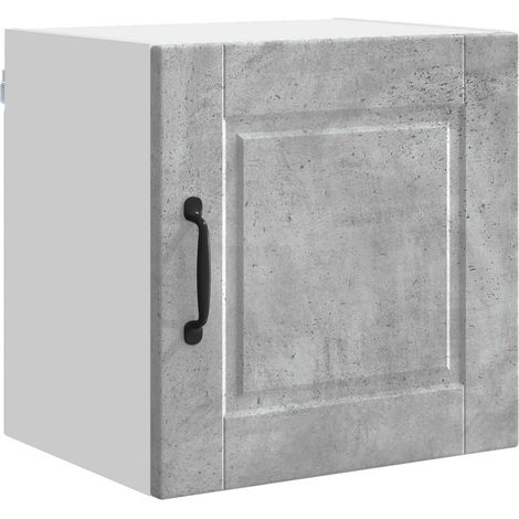 Maison Exclusive - Armario de Pared PORTO Gris Concreto 40 x 31 x