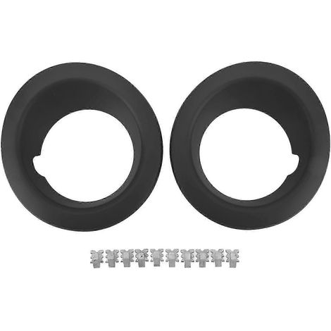 Paire d'enjoliveurs de feux antibrouillard avant DXB000231LML, grilles de protection pour feux antibrouillard de Range Rover Sport L320 (2006-2009) - Remplacement (1/5)