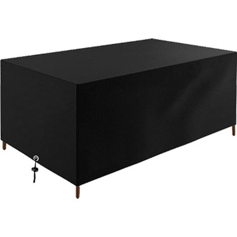 Housse de protection pour mobilier de jardin – Tissu Oxford renforcé – Imperméable et résistant aux UV – Dimensions 180x110x70cm (1/5)