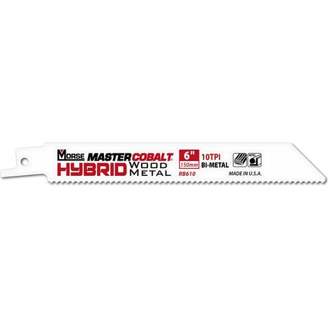 Lama per sega Morse master cobalt m hybrid design ibrido resistente calore