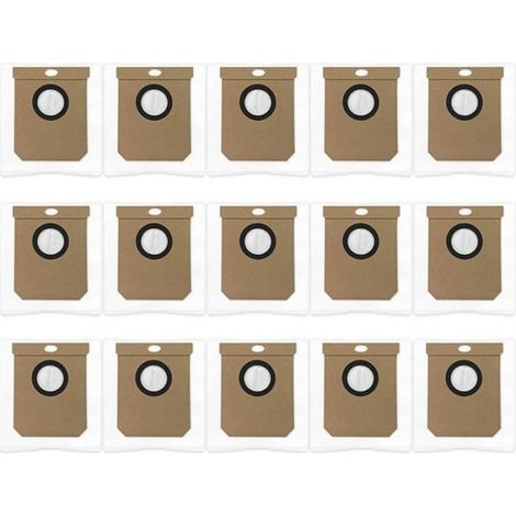 Sac À Poussière - Pour Robots Aspirateurs Conga 10000 8090 Ultra 9090 AI Eufy L50 L60 SES Everybot Q5 Haier H9+ - 15 Pièces (1/4)