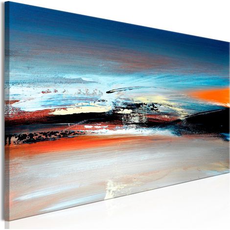 Tableau Imprimé "Landscape at Dawn Narrow" 40 x 120 cm (1/2)