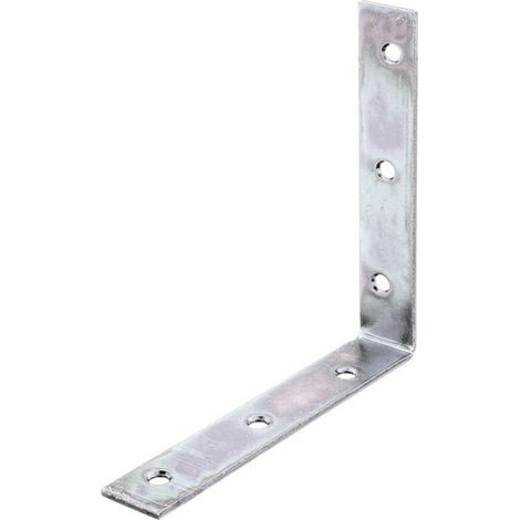 GAH Alberts Stuhlwinkel 125x125x25mm Stahl roh, gelb, sendz.