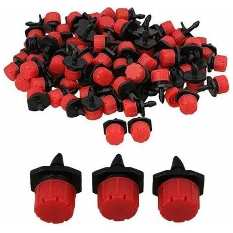 400 embouts d'irrigation goutte à goutte réglables, système d'irrigation goutte à goutte automatique 1/4\ (1/5)