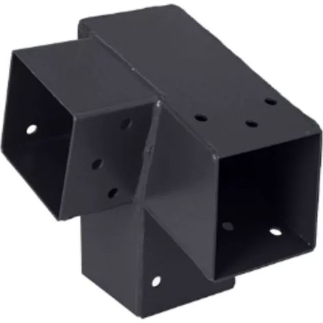 plug-in connettore suki 7x7 angolo sinistro 75° antracite con 3 connessioni