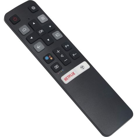 Télécommande de Remplacement pour Hitachi TCL Smart TV 06-BTZNYY 49S6510FS 50P8 50P8S 65P8S 43S6500 55P8S 43S6510FS 49S6500 40S6500FS 32S6500S 32A325 40S6800 49S6800 (1/5)