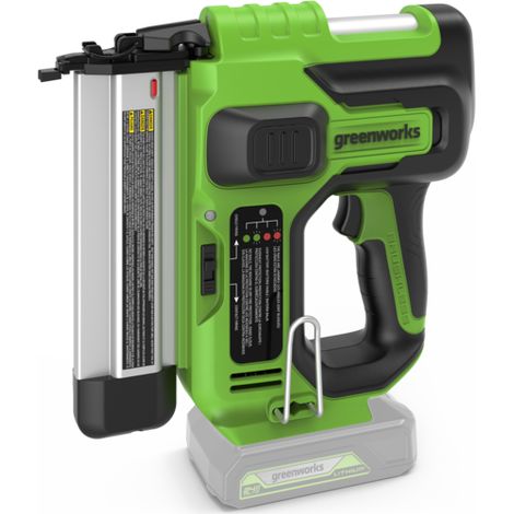 Bande de cloueuse Greenworks GD24BN 24 V (sans batterie et chargeur) (1/4)