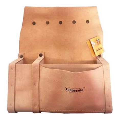 BORSA CARPENTIERE 3 TASCHE In cuoio.