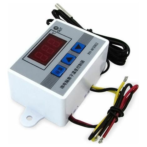 Controlador de temperatura digital inteligente con sonda, 220 V (1/5)