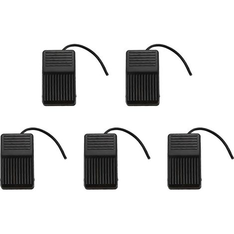 Interrupteur à pédale électrique momentané SPDT 5 x 250 V 10 A en plastique antidérapant (1/5)