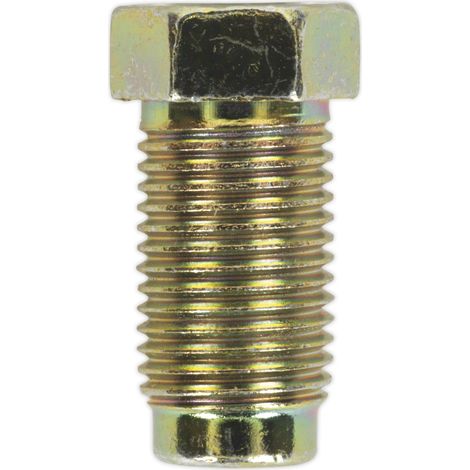 Sealey BN10100LM Brake Pipe Nut Long Male M10 x 1mm - Pack of 25