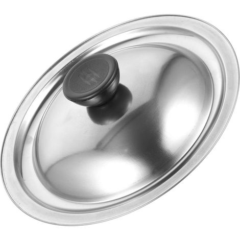 Stainless Steel Spice Pot Lid with Breathable Dome for Easy