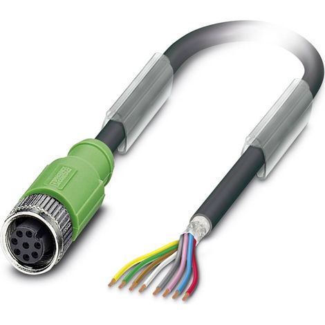Câble pour capteurs/actionneurs Phoenix Contact SAC-8P- 5,0-PUR/M12FS SH 1522888 Contenu: 1 pc(s) (1/2)