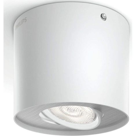 Phase Luminaire d'Intérieur Spot LED Métal Blanc 4,5 W (1/5)