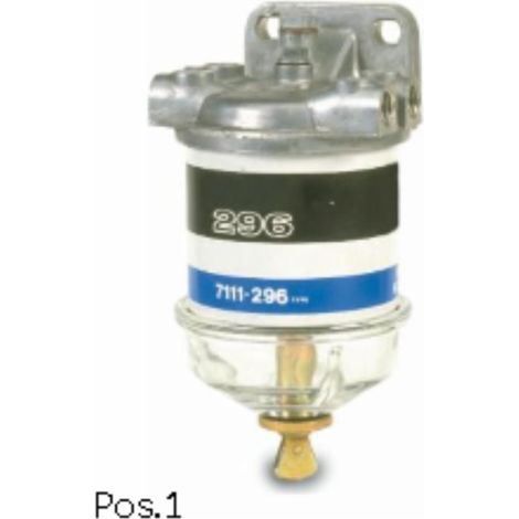 Lem Select – Filtre à carburant CAV complet adaptable FIAT – Filetage métrique M14 x 1,5 – Application pour modèles 300-340-350, 500-550-640