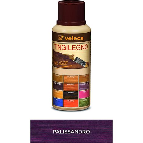 Tingilegno colorante per legno concentrato 250 gr Veleca - Palissandro (1/4)