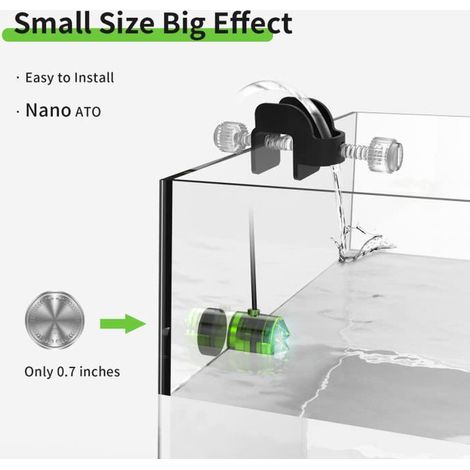 Système d'osmolateur automatique pour aquarium Mini ATO Régulateur de niveau d'eau avec capteur optique et pompe de remplissage pour bac à poissons (1/5)